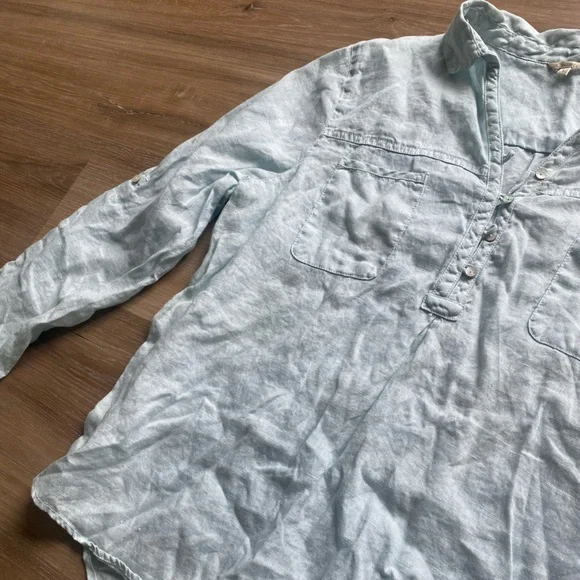 The Territory Ahead Light Blue Tunic - Picture 5 of 5